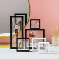 Custom Logo 3D Floating Display Box Jewelry Frame Holder With Stands for Coins Includes Bag Set Packaging for Jewelry Boxes
