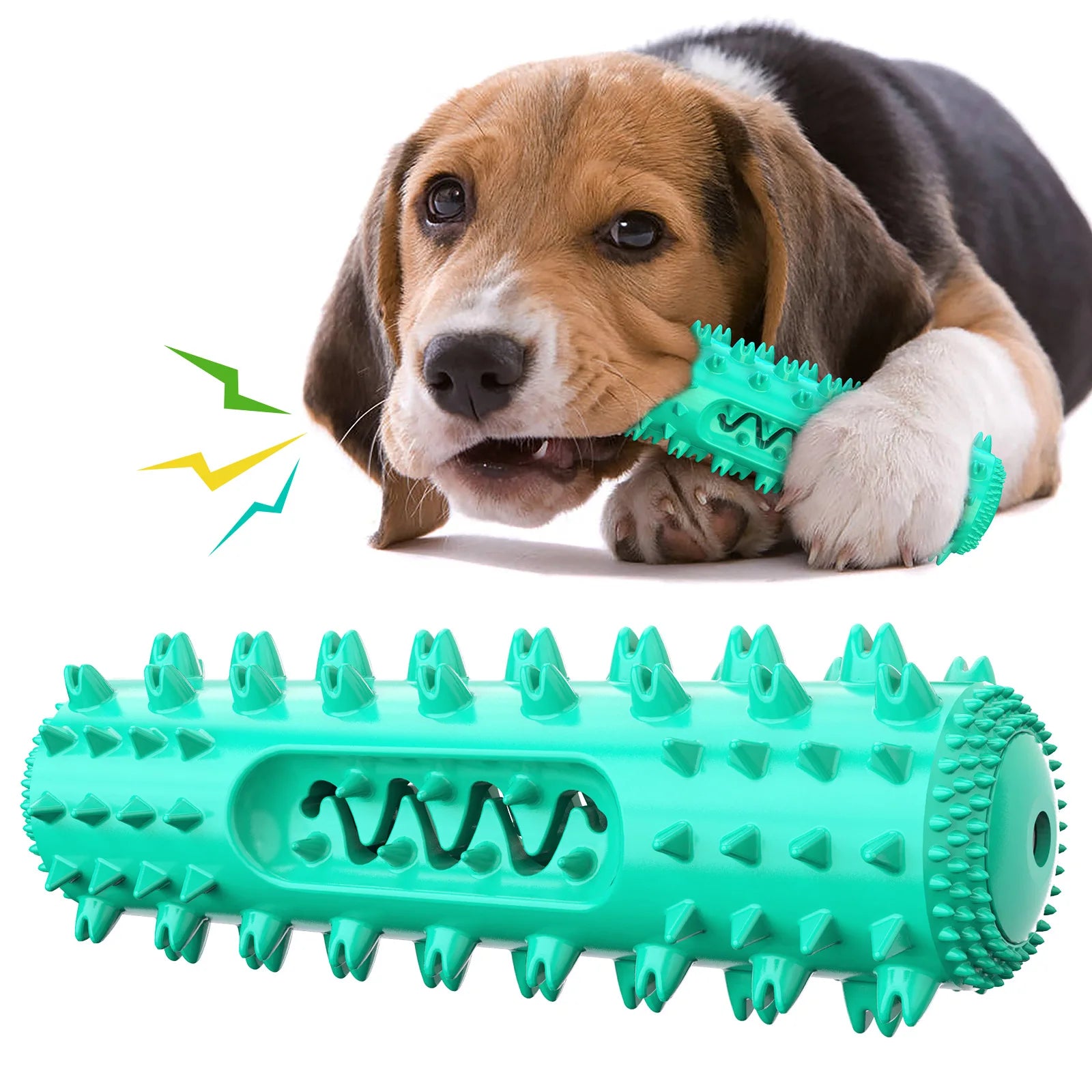 Hot Selling Pet Supplies Tooth Cleaning Durable Teething Stick TPR Food Distribution Dog Toys