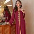 Zaynab  Djellaba Abaya Jalabiya Slim Woman Upper Style Mulheres Muculmanas Vestido Muslim Abaya for Women