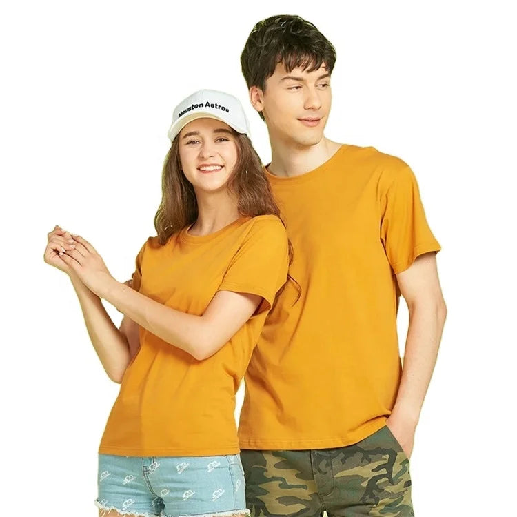 210 Gsm 100% Cotton Oem logo Custom Unisex Men Women 210gsm Solid Blank Crewneck Casual Short Sleeve T-shirt t Shirts t Shirt