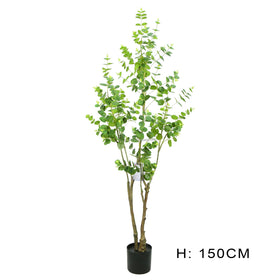 Guangdong Supplier Cheap Plastic Artificial Plant Highly Imitation Zamioculcas Zamiifolia Fake Money Tree for Home Office Garden