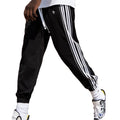Veidoorn Custom Logo Men's Casual Sportswear Durable Nylon Sweatpants Streetwear Long Pants Jogging Tracksuit Mid Waist Colored