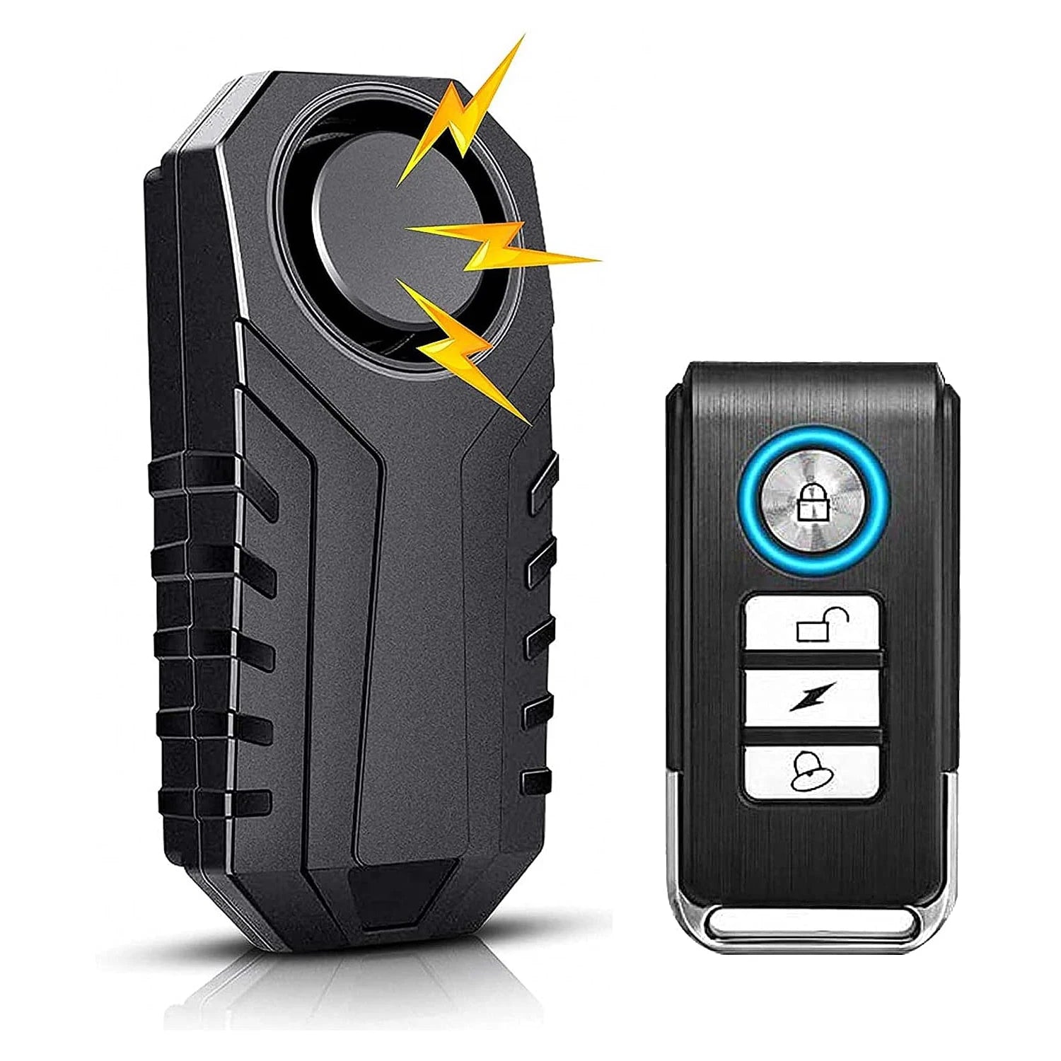Security System Waterproof 113dB Burglar Vibration Motorcycle Bicycle Anti-Theft Bike Door Window Alarm With Mount