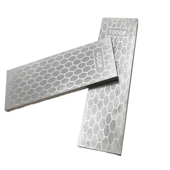 Professional Double Side Diamond Sharpening Stone Whetstone 400/1000 Grit