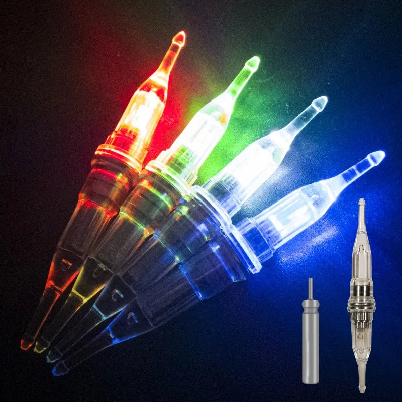 Wholesale High Gloss Colored Underwater Fishing Led Lights Waterproof Attracting Night Deep Drop Fishing Light