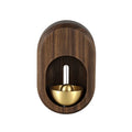 Wind Chime Solid Wood Simple Handmade Refrigerator Copper Bell Small Creative Housewarming Gift