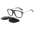 Trendy Clip on Eyewear Custom logo for Sunglasses Magnetic Lens Sunglasses