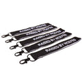 Lovecolour Custom Soft Polyester Wallet Keychain Wrist Lanyard