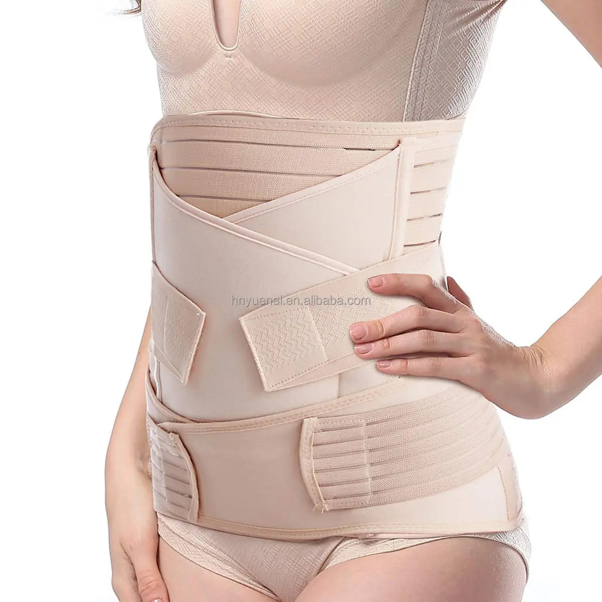 Postpartum Belly Band 3 in 1 Post Csection Support Recovery Belt for Post Pregnancy Giving Birth Women Postnatal Shapewear