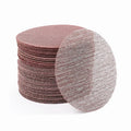 150mm 6-Inch Hook and Loop Disc for Polishing Metal and Wood Round Sanding Screen Abrasive Tools 60-600# Black OEM Available