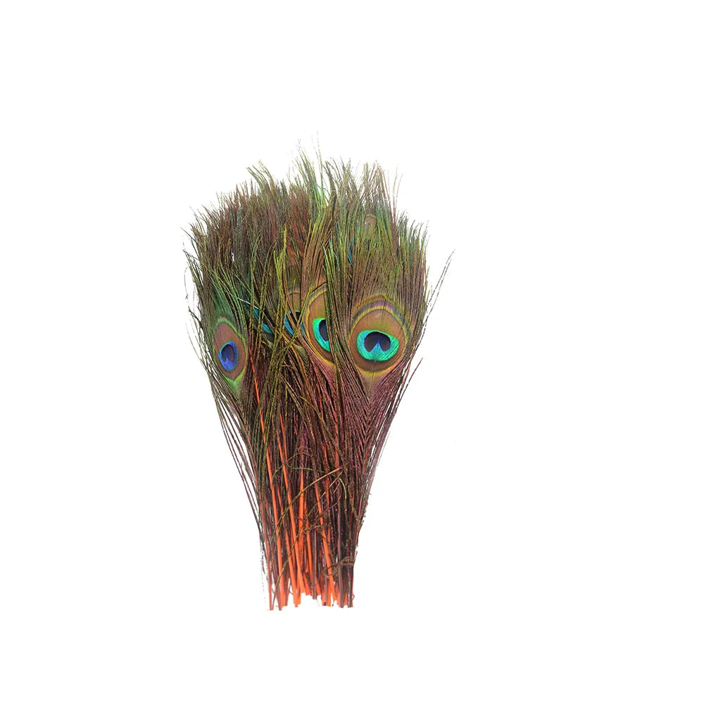 Natural Strung Eye Peacock Feathers for Sale Party Carnival Home Wedding Centerpiece Xmas Vase Holiday Decor DIY Craft Floral MegaBDM