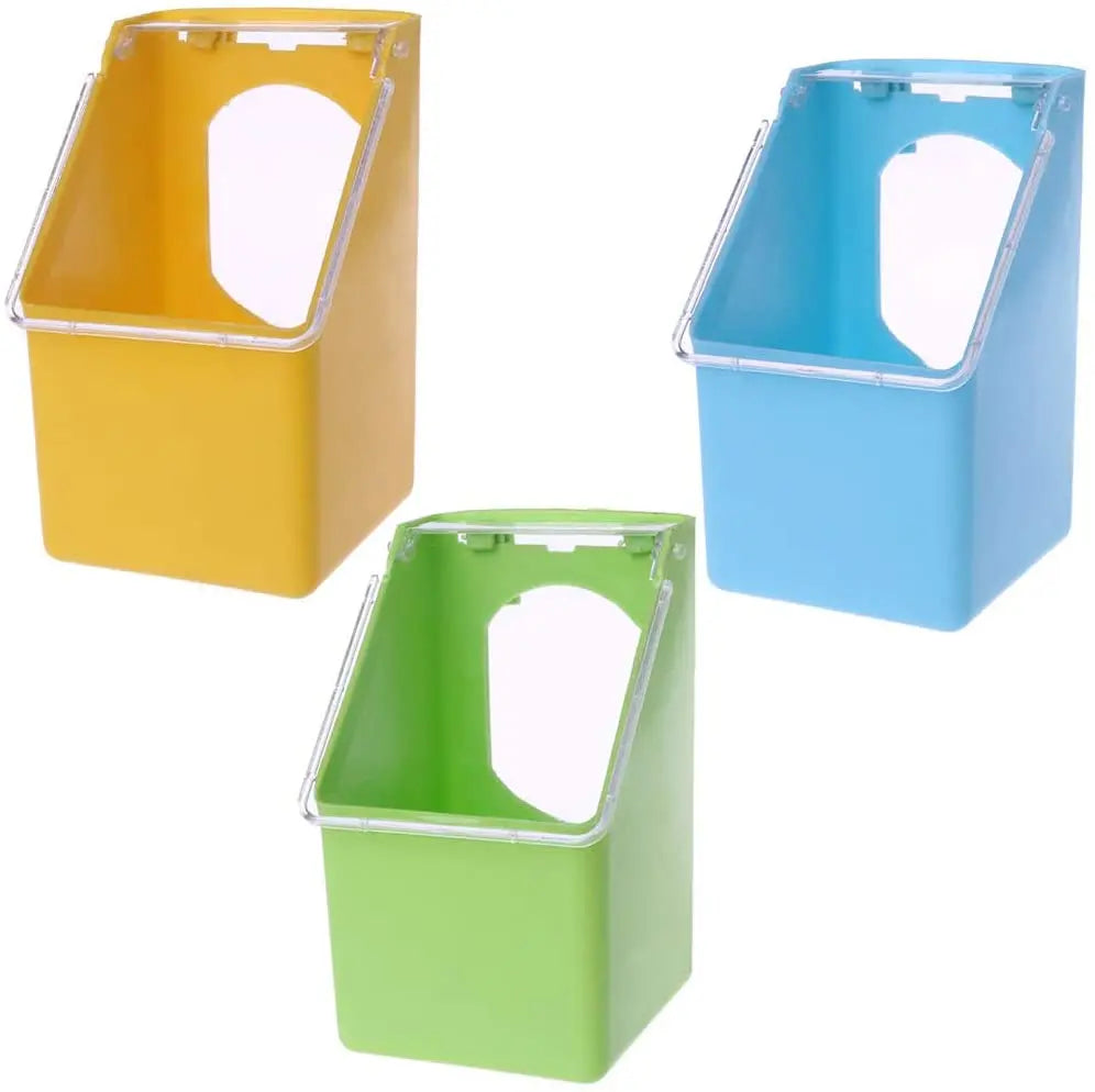 YZB LMB06 Plastic Poultry Birds Feeding Cup Poultry Birds Feeders and Drinkers 1 Hole Pigeon Feeders