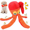Durable Pet Dog Chew Squeaky Toys New Design Eco-Friendly Octopus Plush Dog Toys Indestructible Stuffed Animal Dog Toys