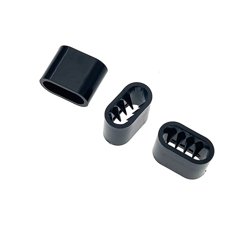Disposable Closure Security Lock  Festival Woven Fabric Bracelet Plastic Wristband Lock