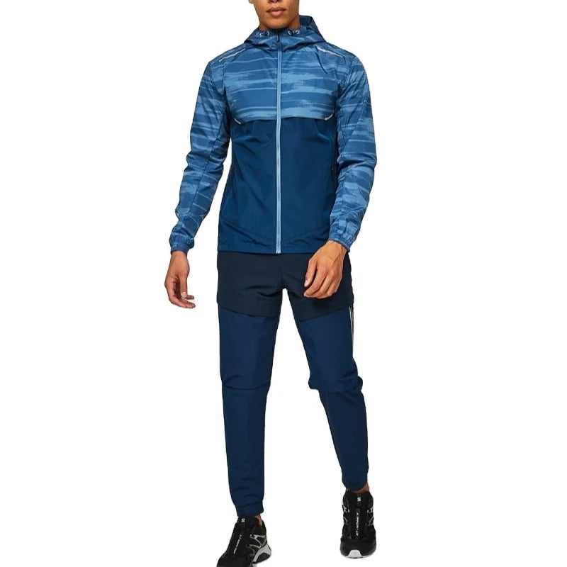 Supplier Lightweight Jacket Tracksuits for Men Sportswears Training Two Piece Set Tracksuit Jogging Suit for Men