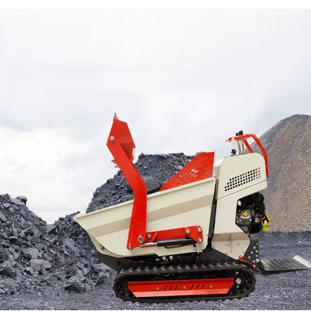 Factory Outlet Crawler Dumper Truck Suitable for Garden Tracked Dumpers Agricultural Self Loading Hydraulic MINI Dump Truck