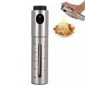 Food Safe Environmentally Friendly 100ml Stainless Steel Oil Spray Bottle Oil Mister
