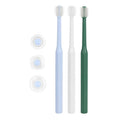 Factory Wholesale Blister Card Packaging 360 Rubber Head Pet Dog Tooth Brush Puppy Toothbrush Cat Dog Toothbrush