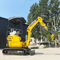 Euro5 EPA Engine 3 Ton Mini Crawler Excavator Eaton Hydraulic Pump Gear Direct China Export 24H Support Free Shipping New