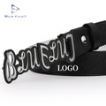Balmanent Design Customization Belt Buckle Genuine Leather Belts Custom Metal logo  Buckles  Custom Belt for Men