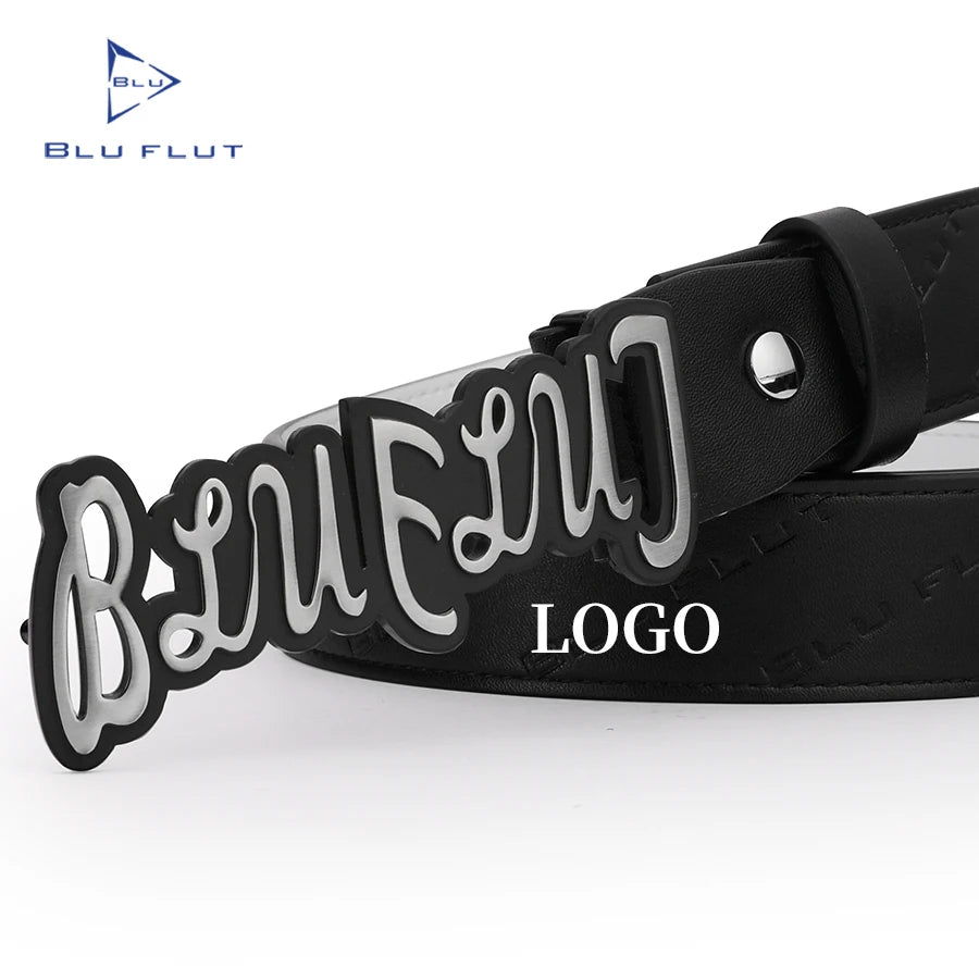 Balmanent Design Customization Belt Buckle Genuine Leather Belts Custom Metal logo  Buckles  Custom Belt for Men
