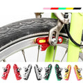 MUQZI Rubber Folding Bike Road Bike C Type Brake Caliper Aluminium Bicycle Brake Pad