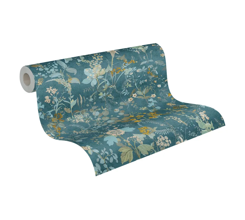 Hot Selling A.S. Cration Luxury Botanical Damask Art Wallpaper Tropical Design Style Model 388253 Apartment DE Hotline