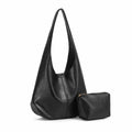 2025 Custom Fashion Designer Ladies Handbags PU Leather Women's Hobo Bags Black Shoulder Bags for Women