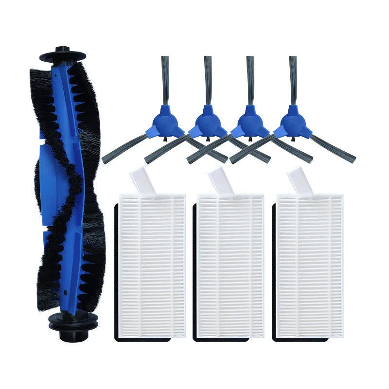 Hepa Filter Side Brush Set for Eufy Robovac 11S Robova 30 30C Robovac Cleaning Main Brush Replacement Vacuum Cleaner Parts