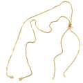 WT-BFN041 30inch Length Gold Chain With 18k Gold Plated Yellow Brass Chain Exquisite and Compact Link Chain for Paty
