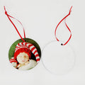 RubySub Wooden MDF Christmas Ornaments Decoration Supplies Sublimation Christmas Tree Ornaments