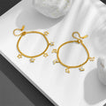 High Quality 18K Gold Plated Stainless Steel Women Bracelets Trendy Stainless Steel Butterfly Star Link Chain Bracelets Girls