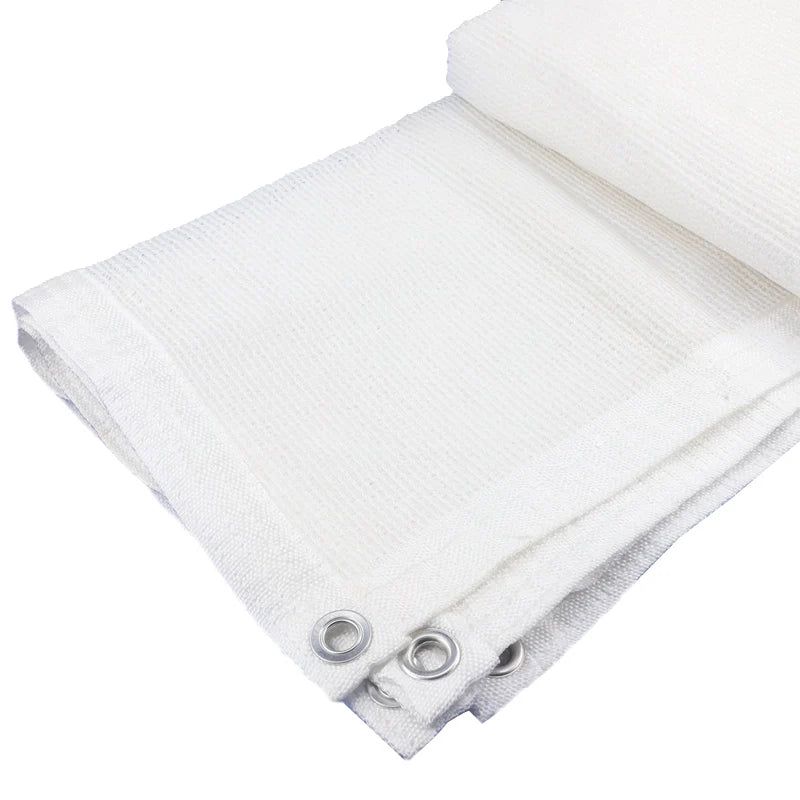 40%~55% Shading Rate Anti-UV White HDPE Sun Shade Net Agriculture Greenhouse Garden Plants Cover Mesh Sunshade Net