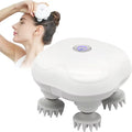 Electric Rechargeable Handheld Kneading Head Scalp Massager Waterproof Hair Clean Massage Tool Head Relaxing Scratcher Machine
