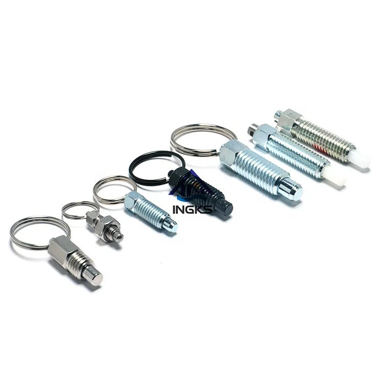 M6 M8 M10 M12 M16 Kinds of Material Pull Ring Index Indexing Plunger