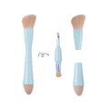 4-in-1 Multi-function Marble Makeup Brush Blending Concealer Blush Foundation ABS Makeup Brushes Single Makeup Brush Sponge