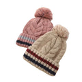 Daily Life Skin-Friendly Knitted Winter Hat Girls Keeping Warm Beanie Hat