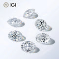 Starsgem Fancy Loose Wholesale HPHT 1ct DE VS1 VVS2 Igi Certified Oval Cut Lab Grown Diamond Hot Sale
