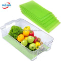 WOXIN Foam Fridge Shelf Mat Refrigerator Stay Fresh Mat Kitchen Refrigerator Liners Fridge Foam Pad