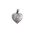 Custom Women Jewelry Stainless Steel Silver Heart Shell Pendant Necklace Charms Accessories Gift