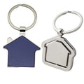 Factory Custom Metal Zinc Alloy Cool Keychain Design House Key Chain 3D Logo Enamel Key Chains Wholesale Real Estate Agent Gifts