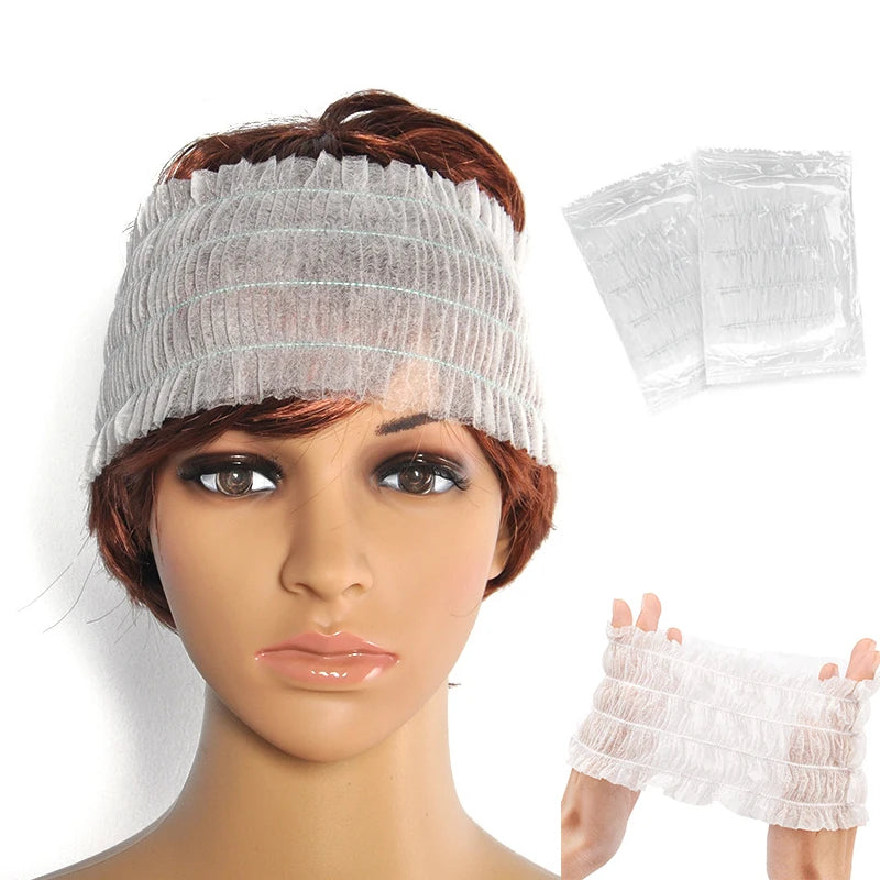 Headband Hair Spa Face Makeup Washing Headbands Disposable Facial Band Women Head Wrap Care Bands Wraps Skin Salon Hairband