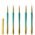 Socheal Patent Liner Nail Brush 5mm 7mm 10mm 11mm 15mm Durable Nylon Head for Nail Art