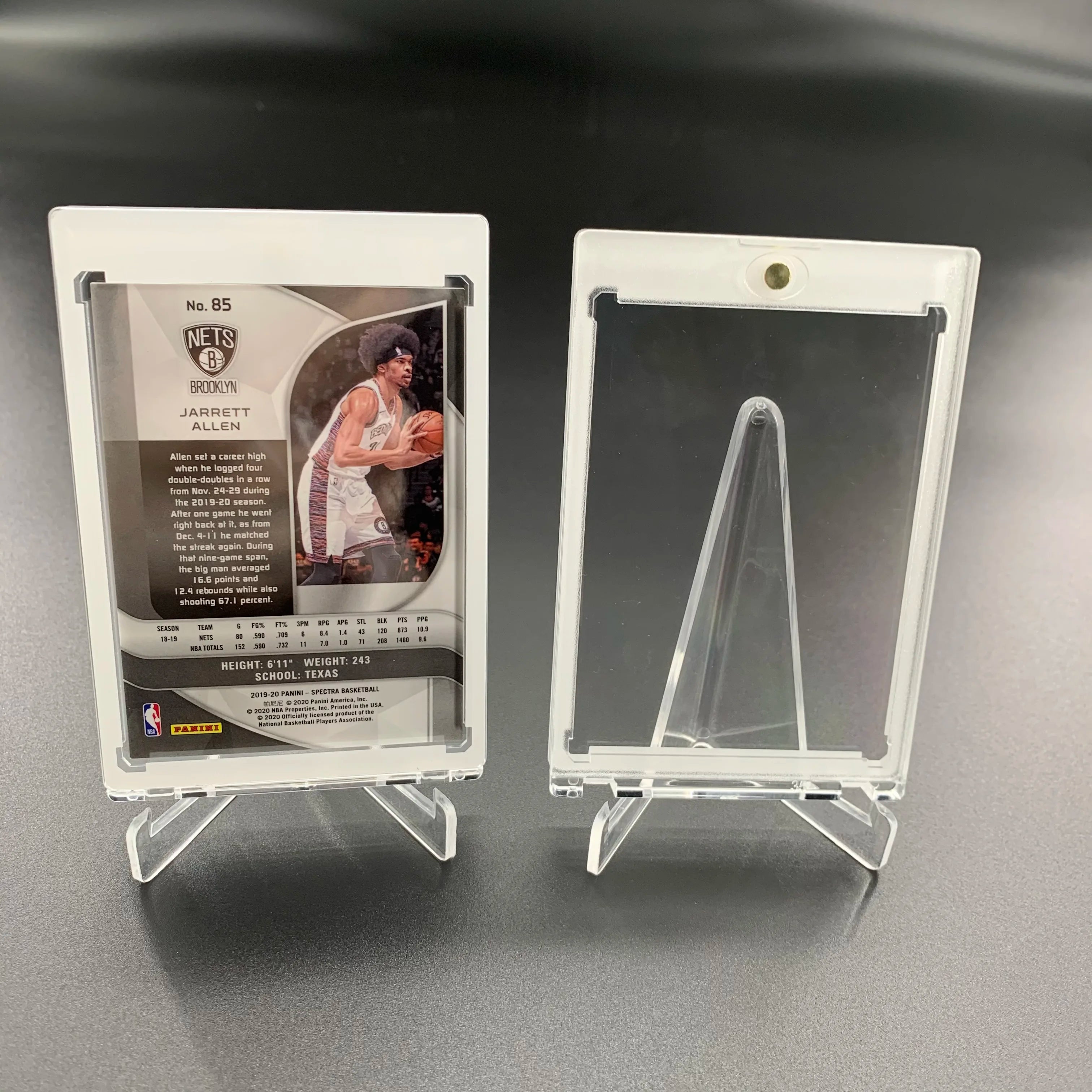 White Color Border 100 % UV Protective One Touch 35pt Magnetic case Card HolderJO-OTCL-10 Film Coated