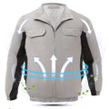 Aircon Clothes Fan 5V Fan Air-Conditioned-Jacket for High Temp Worker Summer Fan Cooling Cloth