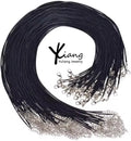Real  Price Wholesale 50pcs 1.5mm  Necklace Black Wax Cord for Jewelry Making Silver Chain Lobster Clasp  Rope Accessories