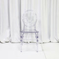 Assembled Hot Sale clear Resin Phoenix One Piece Plastic Chair Wedding Events Party Wholesale Banquet Crystal Dining Hotel Chair