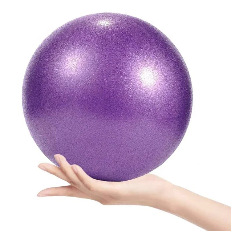 Custom Printing PVC 25cm Gym Equipment Pilates Ball With Colorful Design