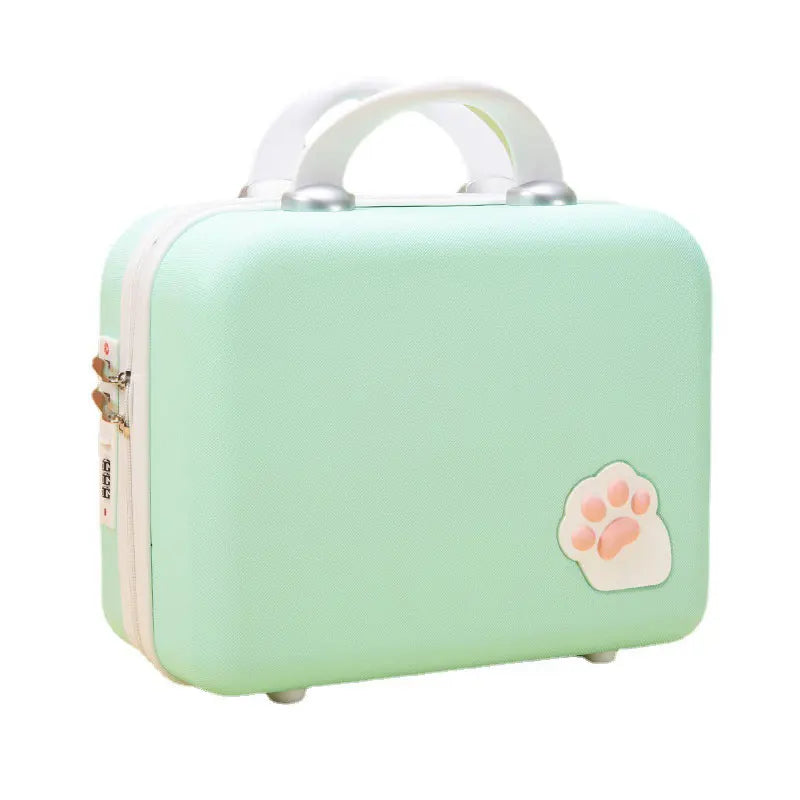 Custom Design Mini Suitcase Luggage Travel Storage Promotion Gift Candy Color Small Packing Box for Girl