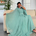 Elegant Style Ramadan Abaya Muslim Dress Design Arabic Dubai Abaya Kaftan Style Prom Dress for Party